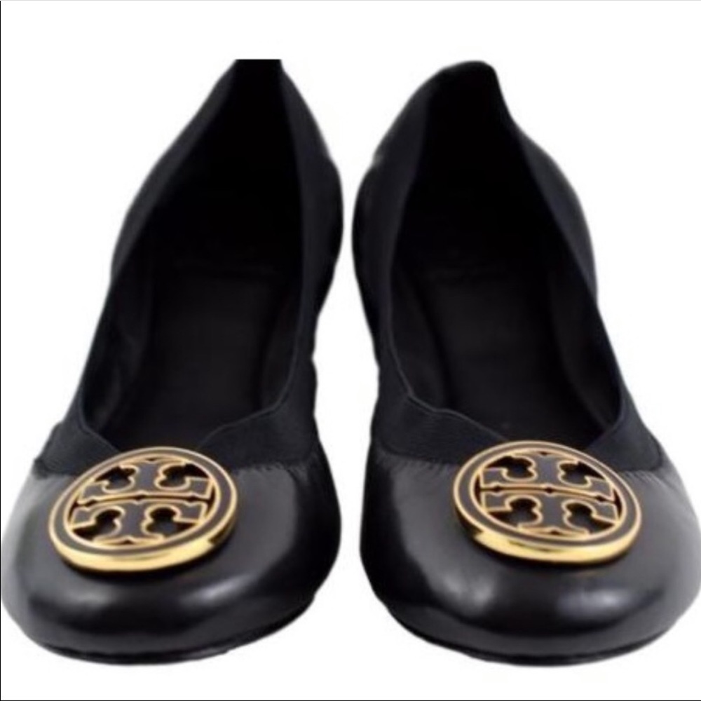 Tory Burch Caroline Mestico Elastic Leather Flats
